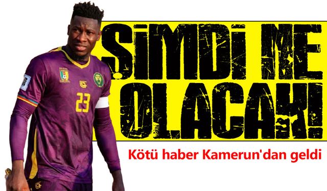 Kamerun’dan Kötü Haber: Trabzonspor’un Kalecisi Andre Onana Sakatlandı!