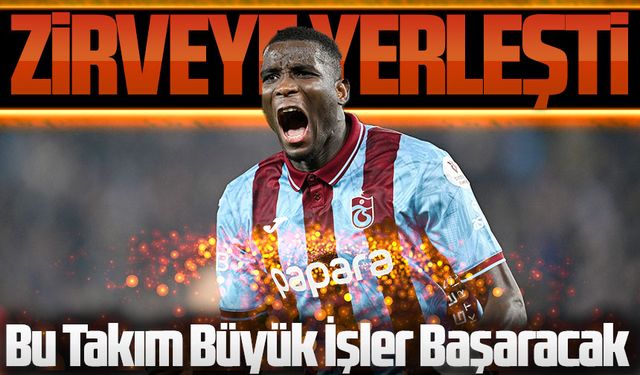 Trabzonspor’un yıldız golcüsü Paul Onuachu, Zirveye Yerleşti. Bu Takım Büyük işler başarır mı?