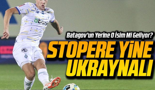 Trabzonspor Batagov’un Yerine Yeni Hedefini Belirledi: Yine Ukraynalı!