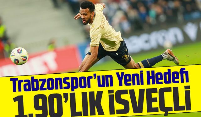Trabzonspor’un Yeni Hedefi: 1.90’LIK İSVEÇLİ stoper