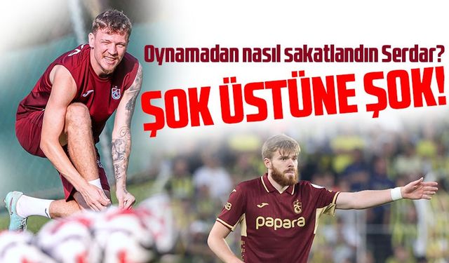 Trabzonspor’da Sakatlık Şoku! Batagov Ve Serdar Saatçı’dan Kötü Haber