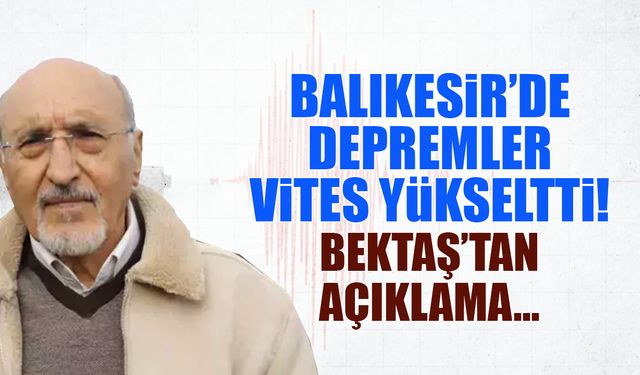 Trabzon'da Depremler Vites Yükseltti! Bektaş'tan Açıklama...