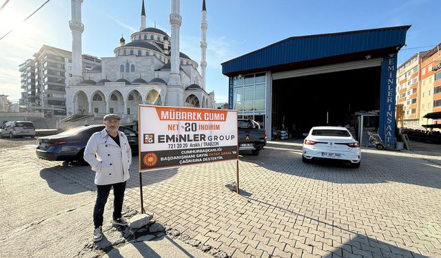 Kara Cuma’ya Tepki: Araklılı İş İnsanı Hüseyin Akyıldız’dan “Mübarek Cuma” Kampanyası