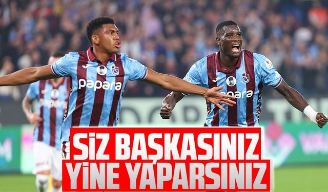 Trabzonspor’un Golcüleri Sahnede! Onuachu Ve Augusto’dan Gol Sözü