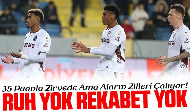 35 Puanla Zirvede Ama Alarm Zilleri Çalıyor! Trabzonspor İçin Ara Transfer Hayati