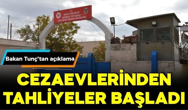 Cezaevlerinde Tahliye Süreci! Bakan Açıkladı...