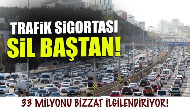 1 Ocak’ta Trafik Sigortası Değişiyor: Primler Baştan Yazılıyor