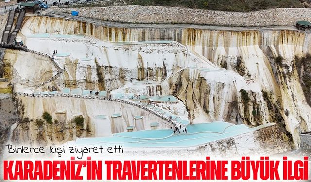 Göksu Travertenlerini Bu Sezon Yaklaşık 350 Bin Kişi Ziyaret Etti