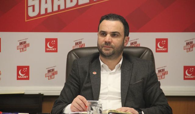 Saadet Partisi'nden Su Krizi Uyarısı: “Acil Su Politikası Geliştirilmeli”