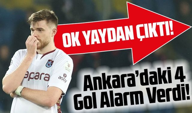 Ankara’daki 4 Gol Alarm Verdi! Trabzonspor İçin Devre Arası Zorunluluğu