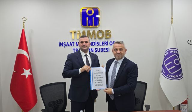 MHP İl Başkanı Tolgay Sivrikaya’dan İnşaat Mühendisleri Odası’na Ziyaret