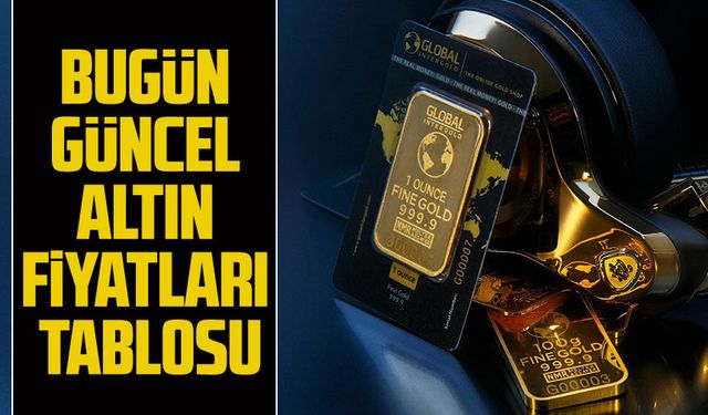 Altın Piyasasında Bugün Kritik Hareketlilik: Gramdan Ons Altına Fiyatlar Yeniden Şekilleniyor