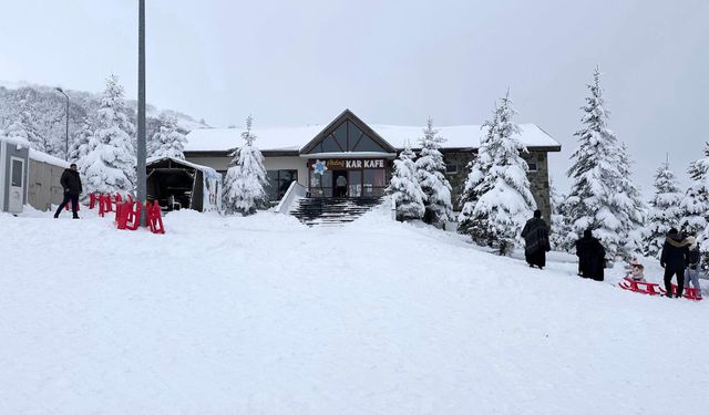 Akdağ Kayak Merkezi'nde kayak sezonu hazırlıkları tamamlandı