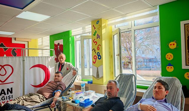 Alaçam'da iki günde 221 ünite kan toplandı