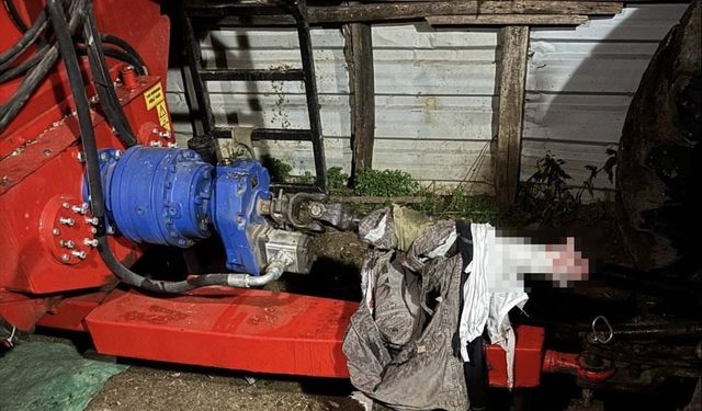 Kolunu silaj makinesine kaptıran çocuk öldü