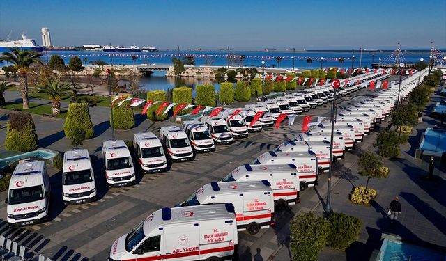 Samsun'da 100 yeni ambulans hizmete girecek