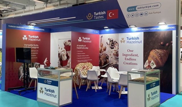 Türk fındığı Fransa'da fuarda tanıtıldı