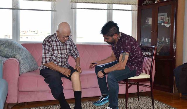 Atakum'da 225 aileye evde bakım desteği