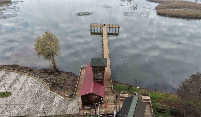 Kraliçenin adını taşıyan Efteni Gölü, ziyaretçilerini yeni yüzüyle karşılayacak