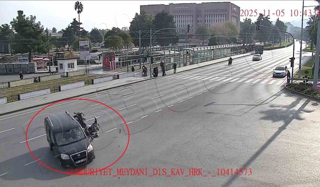 Samsun'da kazalar kameralarda