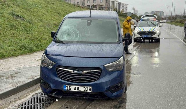 Samsun'da trafik kazası: 1 yaralı