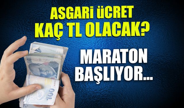 Asgari Ücret Kaç TL Olacak? Maraton Başlıyor...