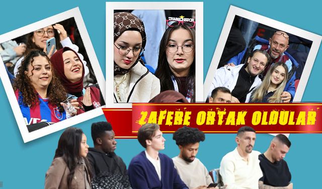 Hayri Gür’de Tribün Şovu: Trabzonspor Taraftarı Maça Damga Vurdu