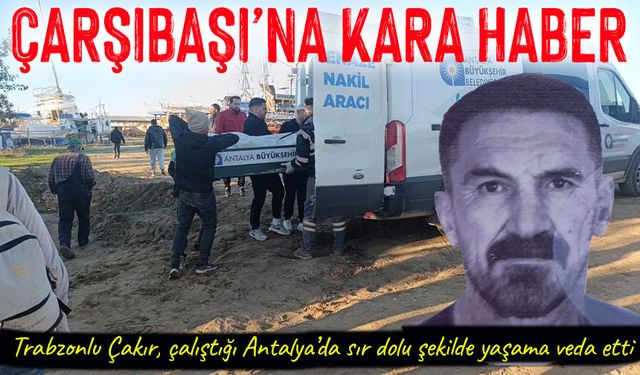Manavgat Irmağı’nda Şüpheli Ölüm: Balıkçı Teknesinin Altında C*s*t Bulundu