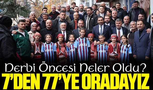 Trabzonspor Başkanı Ertuğrul Doğan Büyükliman Bölgesinde