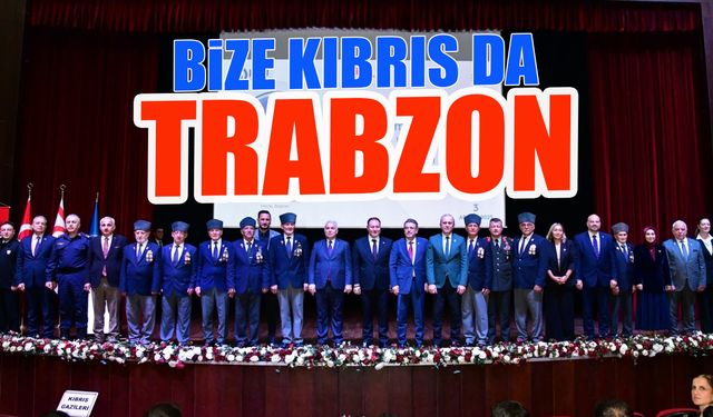 Bize Kıbrıs da Trabzon! Öztürkler, Trabzon'dan Mesaj Verdi