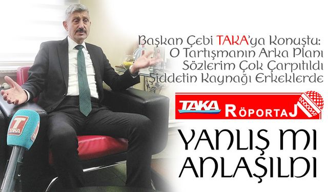 Araklı Belediye Başkanı Hüseyin Avni Coşkun Çebi, TAKA’ya Konuştu: İşte Tartışmanın Arka Planı