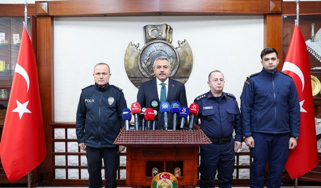 Rize Valisi Baydaş 2025 Asayiş Raporunu Açıkladı: Terör, Uyuşturucu ve Siber Suçlarla Mücadele Sürüyor