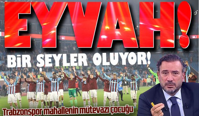 Ertem Şener’den Trabzonspor’a Çağrı: “İyi ki varsın Trabzonspor! Bi girin şu işe, şampiyon olun!”