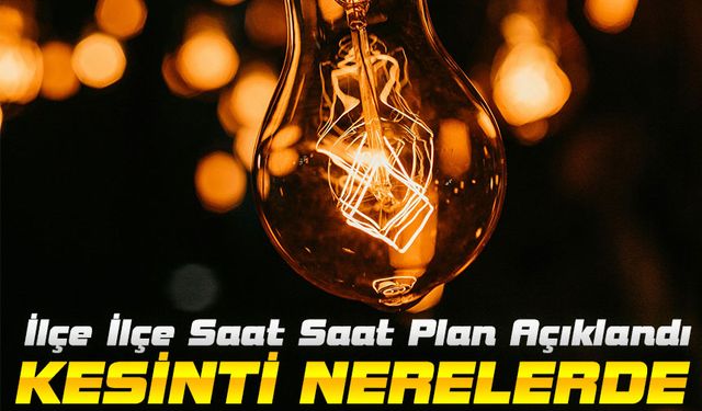 Trabzon’da Bugün Elektrik Kesintisi Alarmı: İlçe İlçe Saat Saat Plan Açıklandı