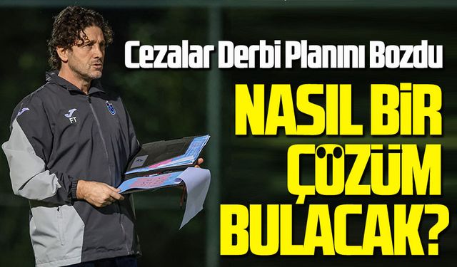 Trabzonspor’da Derbi Krizi: Tekke’nin Planı Pina ve Onuachu’nun Yokluğunda Netleşiyor