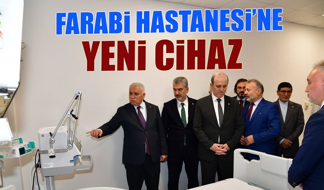 KTÜ Farabi Hastanesi’ne yeni cihaz! Sağlıkta yeni yatırımlar