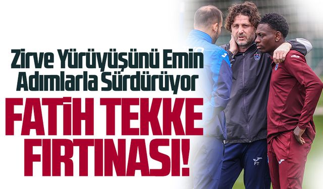 Trabzonspor Yenilmesi Zor Bir Takıma Dönüştü