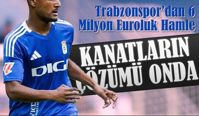 Trabzonspor’dan 6 Milyon Euroluk Hamle: Kanat Transferinde Geri Sayım Başladı