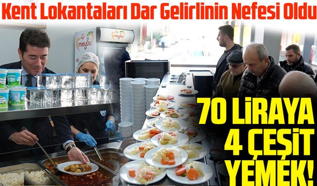 70 liraya 4 çeşit yemek! Ortahisar’daki Kent Lokantaları Dar Gelirlinin Nefesi Oldu