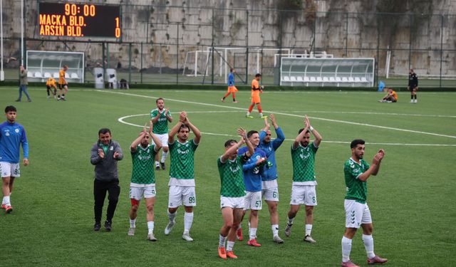 Maçka Belediyespor Zirveye Göz Kırptı: Arsin Derbisinde Gelen Altın Değerinde Galibiyet