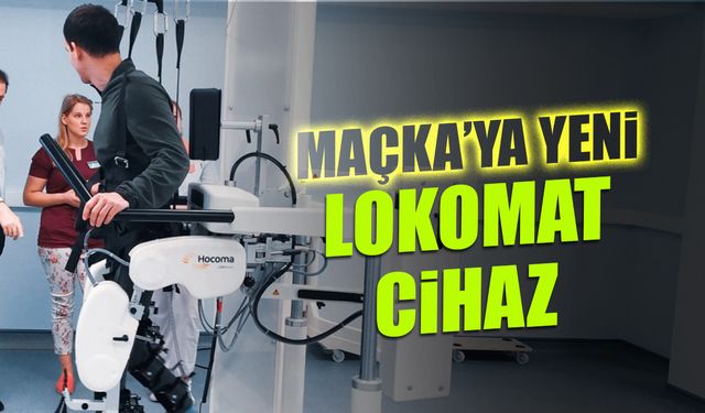 Maçka'ya Yeni Lokomat Cihaz! Başkan Koçhan'dan Teşekkür