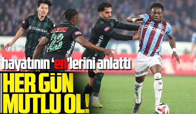 Trabzonspor’un Parlayan Yıldızı Kazeem Olaigbe: “Sahada En Güçlü Yanım Yaratıcılığım”