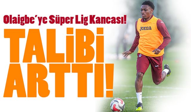Olaigbe’ye Süper Lig Kancası! Gaziantep Trabzonspor’un Kapısını Çaldı