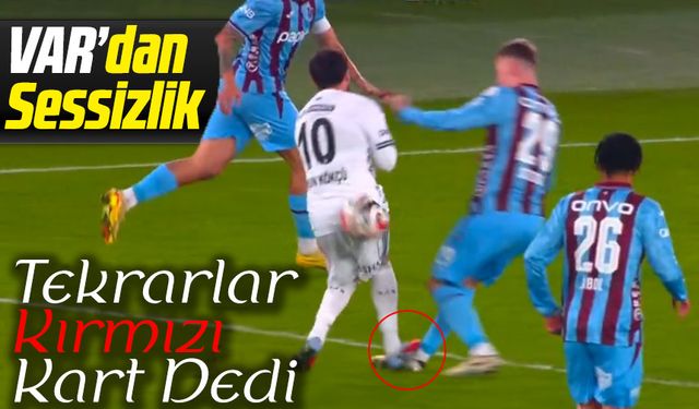 Trabzonspor Cephesinde Hakem Tepkisi Büyüyor: Kırmızı Kart Görmezden Gelindi