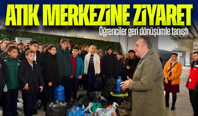 Ortahisar Belediyesi’nden öğrencilere sıfır atık ve geri dönüşüm eğitimi