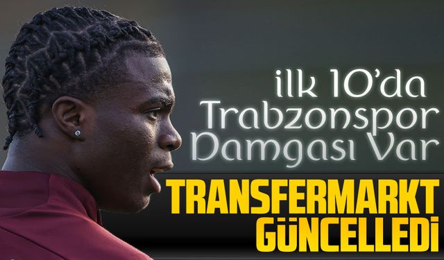 Transfermarkt Güncelledi, Süper Lig’de Zirve Trabzonspor’un