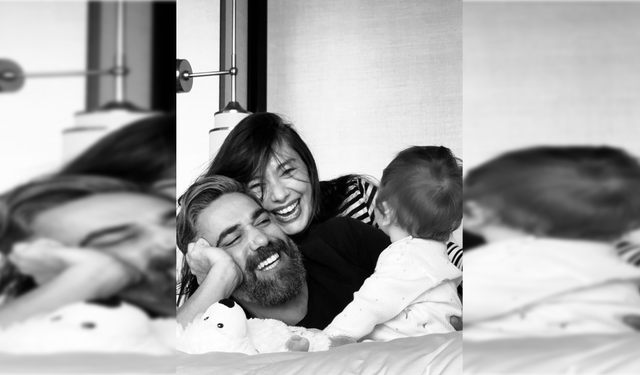 Neslihan Atagül'den Aile Paylaşımı: Kadir Doğulu Minik Aziz'le Pazar Alışverişinde