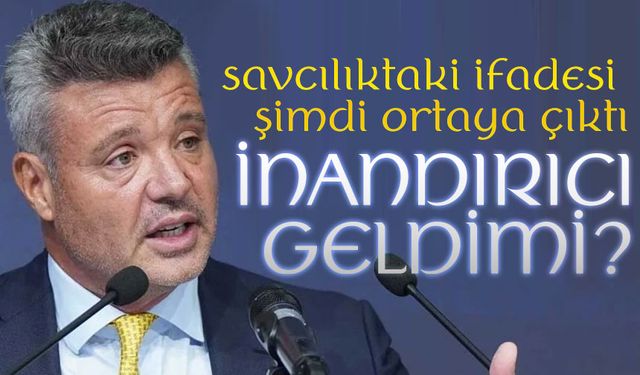 Sadettin Saran’ın Savcılıkta verdiği ifade ortaya çıktı: İnandırıcı Geldi Mi?