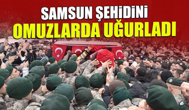 Şehit Emre Albayrak'ı Arkadaşları Son Yolculuğuna Omuzlarda Uğurladı
