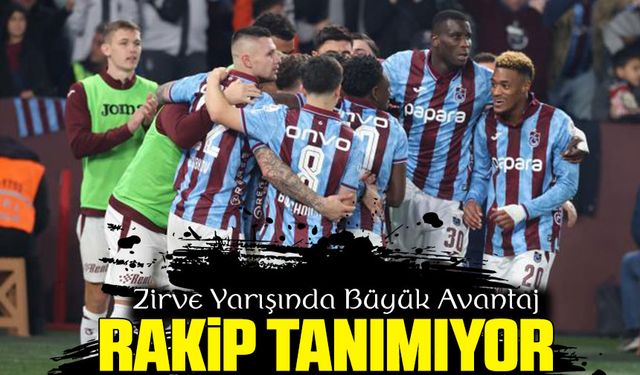 Trabzonspor Evinde Duvar Ördü: Zirve Yarışında Büyük Avantaj
